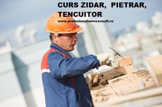 Curs Zidar,    Pietrar,    Tencuitor