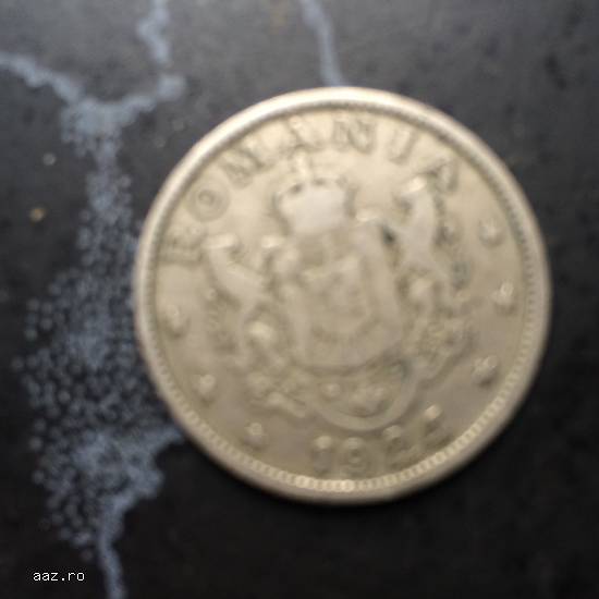 moneda bun pentru 2 lei romaneasca argint din 1924