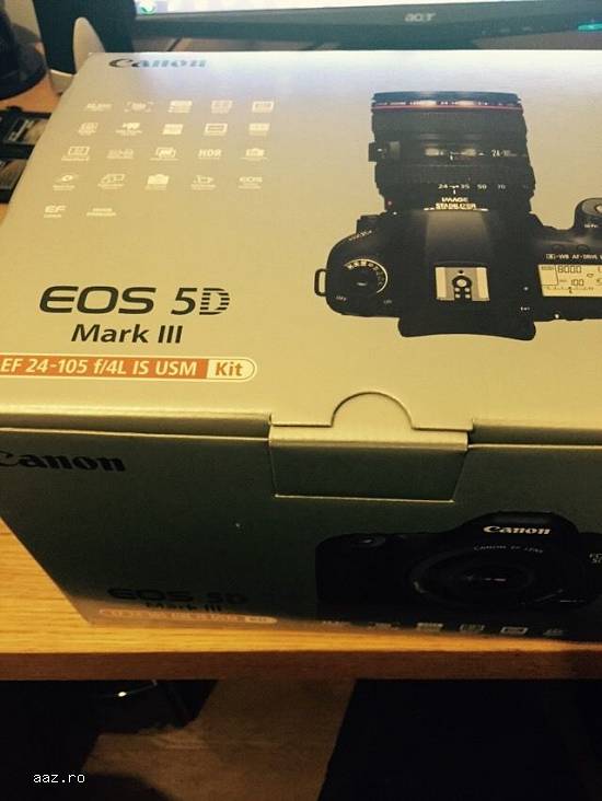 Canon EOS 5D Mark III DSLR aparat foto cu lentile 24-105 mm