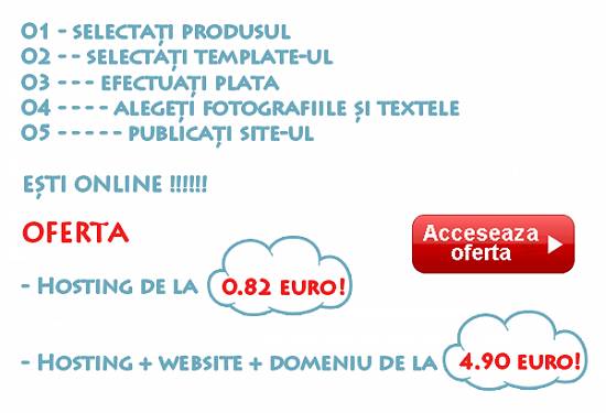 HOSTING de la 0.89 euro luna