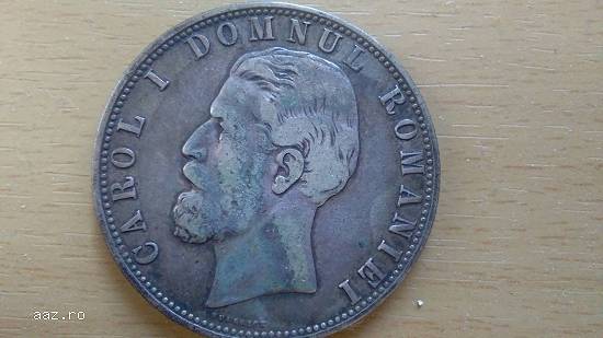 Vand moneda 5 lei 1880