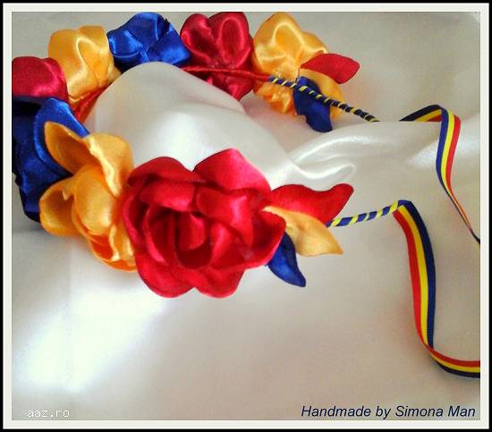 Coronita tricolora Hai Romania!