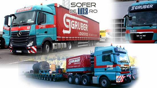 Sofer (Soferi) de camion Gruber Logistic 2000 - 2200 E