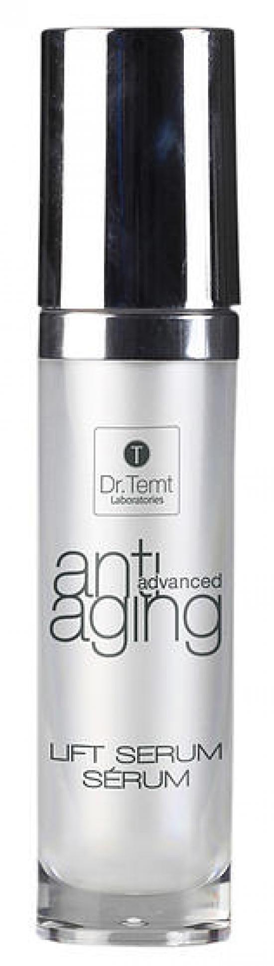 SER ANTI-AGING CU ACID HIALURONIC SI ULEI DE CATINA CU EFECT DE LIFTING FACIAL DR. TEMT