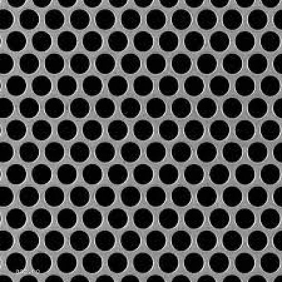Tabla aluminiu perforata 1.5x1000x2000mm perforatii rotunde Fi 8mm