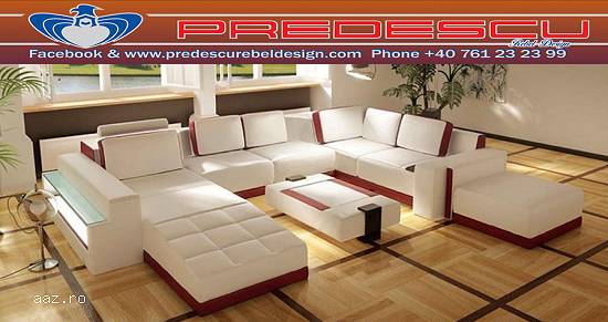 Canapele coltare de lux Predescu Rebel Design