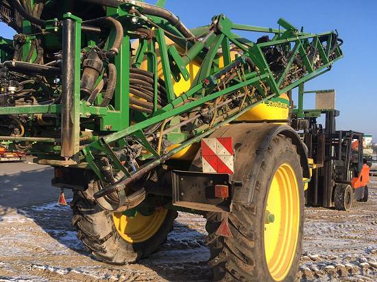 Instalatie erbicidat John Deere Sieger Jacoby Holder Schmotzer