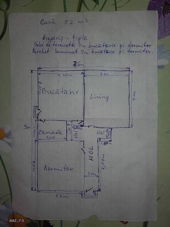 Teren si casa 40km de Targoviste si 119 km de Bucuresti