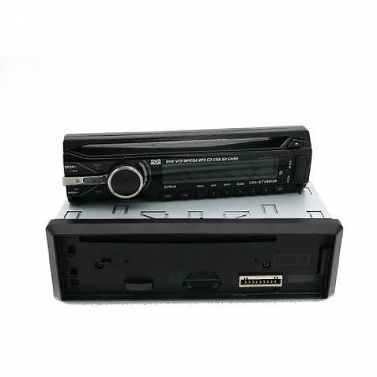 Radio auto,   DVD,   VCD,   MPEG4,   MP3 Player GT490UB,   USB,   SD,   AUX,   RCA,   telecomanda