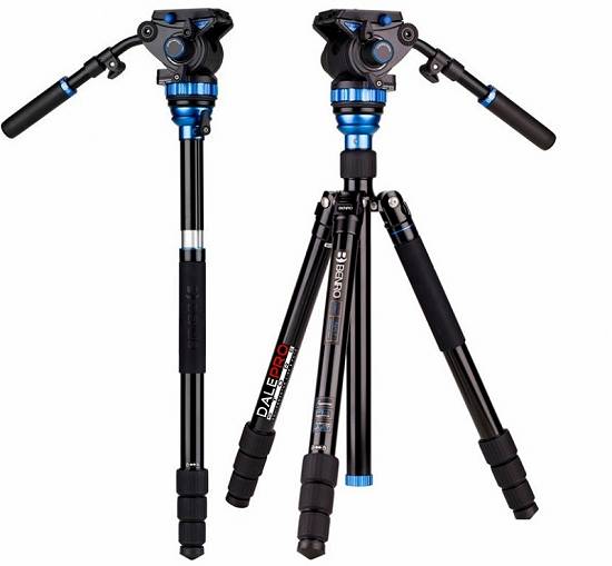 Manfrotto Beefree Live vs. Benro Aero 2 /4/7 Portable Video Tripods