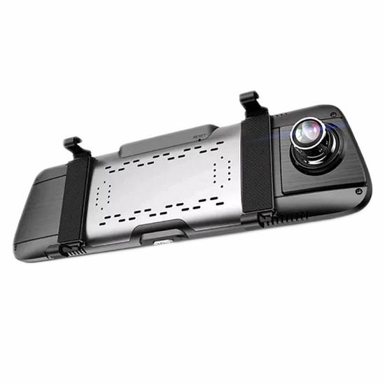 Oglinda auto video FHD dual camera 25cm meniu limba Romana