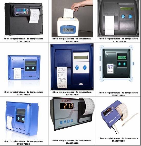 Caseta cu banda si hartie ThermoKing,   Transcan,   Termograf,   Euroscan,   DataCOLD,    !.