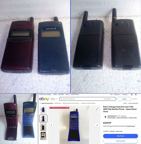 Telefon vechi original foarte rar Motorola Ericsson Panasonic