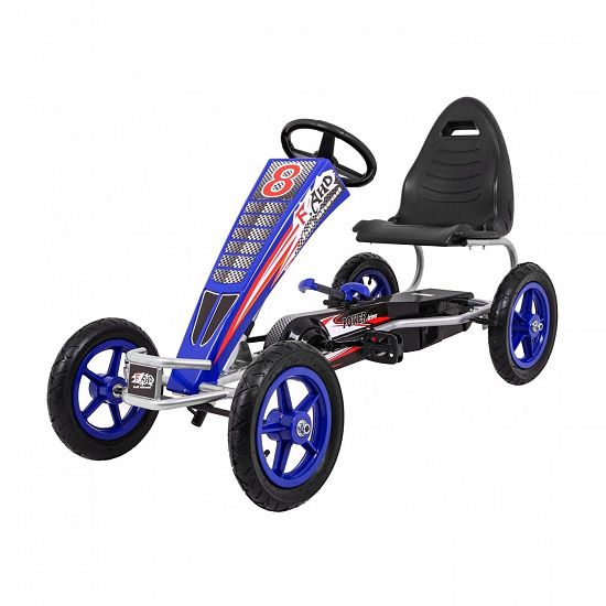 Kart cu pedale,   Kinderauto F8-1,   roti Gonflabile 10 inch