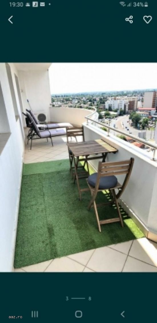 Inchiriez apartament 2 camere,    decomandat,    110mp,    Metropolis Residence,    699euro