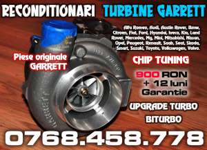 Reconditionari turbosuflante turbine auto Reparatii turbo turbina Garrett