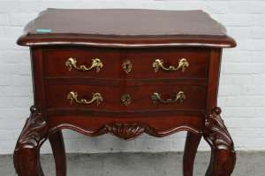 Cabinet stil Louis XV,   an 1880,   din mahon