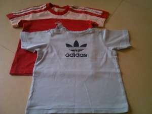 Vand set 2 tricouri Nike,  Adidas si 2 bluze simple,  copii 1 la 3 ani