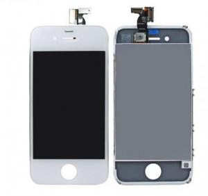 Display LCD cu TouchScreen Geam Iphone 4 White (ALB) Original Nou Sigilat