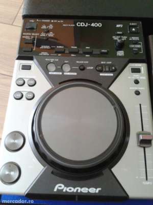 VAND Pioneer cdj400 x2buc, mixer Vestax 004Xlu, CD Case Pioneer