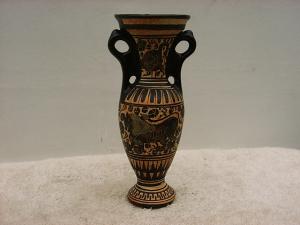 Amfora ceramica din perioada corinthiana 540 BC (copie)