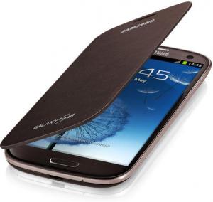 Husa de protectie flip cover samsung i9300 galaxy s3 neagra